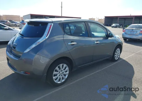 2017 Nissan Leaf S z USA, uszkodzony, nr VIN 1N4BZ0CP3HC301725
